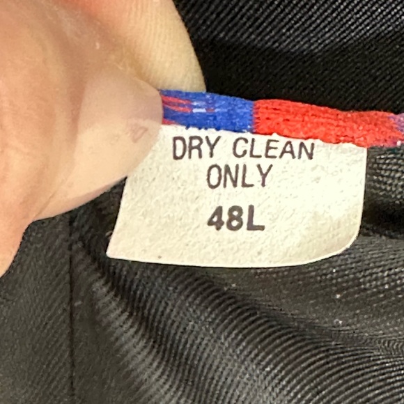 Circle S Men’s Dallas TX Cowboy Blazer 2 Button Gray S 48L Pre-Owned Made in USA - Picture 4 of 12